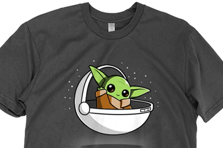 Merch by Amazon: Baby Yoda tee