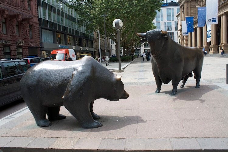 Recession proof business: Bull vs bear image taken by orb_cz (on Flickr)