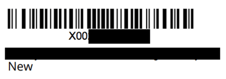 Amazon GTIN exemption: barcode example